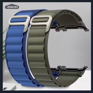 2x Samsung Galaxy Watch Ultra Straps New Samsung Galaxy Band Fabric Strap